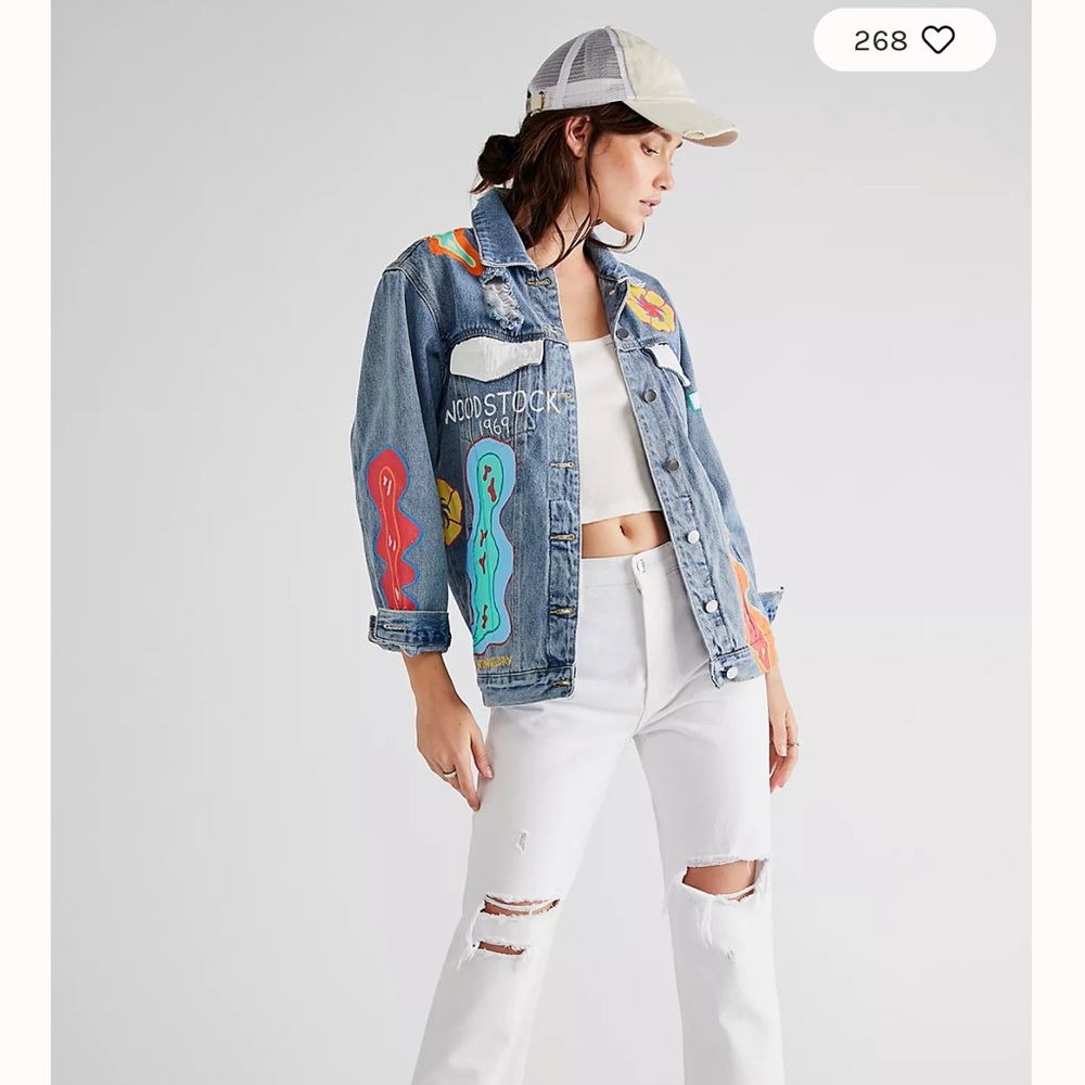 Free People Woodstock Band Jacket NWOT